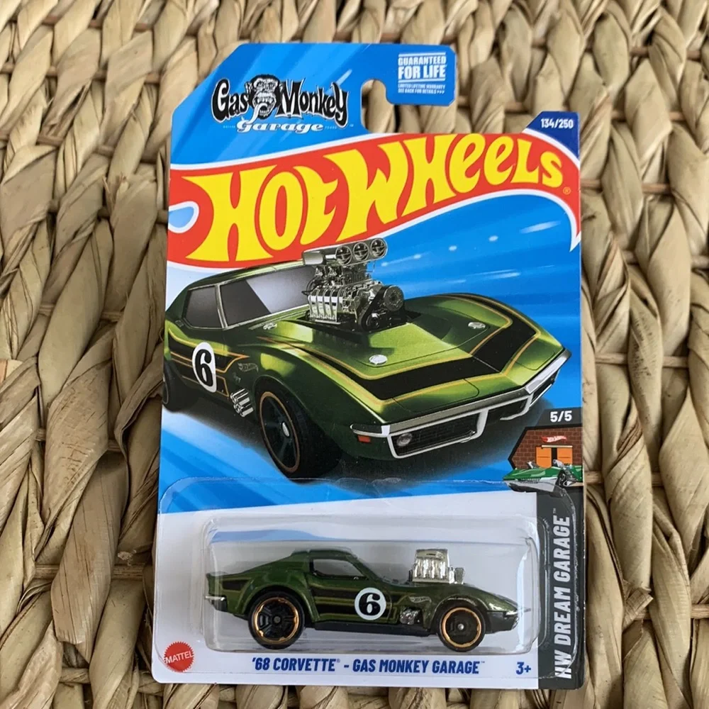 1968 Corvette Gas Monkey Garage Hot Wheels Chevy Chevrolet Green 68 Race Car 🆕